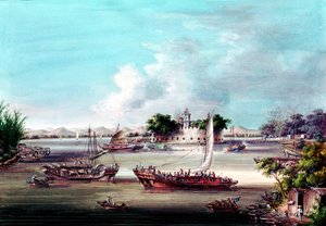 Macao Fort, Canton River, China