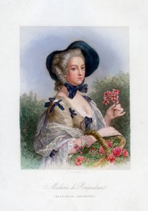 Madame de Pompadour as the Beautiful Gardener by Unbekannt