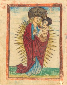 Madonna and Child in a Glory by Unbekannt