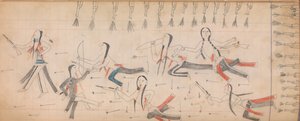 Maffet Ledger: Drawing by Unbekannt