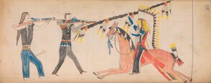 Maffet Ledger: Drawing by Unbekannt