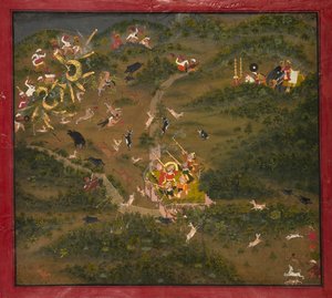 Maharaja Jagat Singh Hunting, 1734-1751