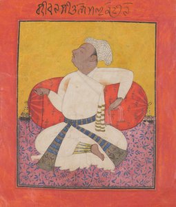 Maharaja Sital Dev in Devotion, ca. 1690