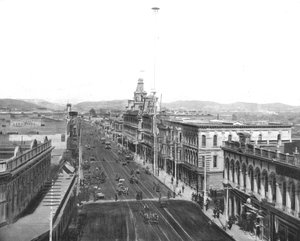 Main Street, Los Angeles, California, USA, c1900