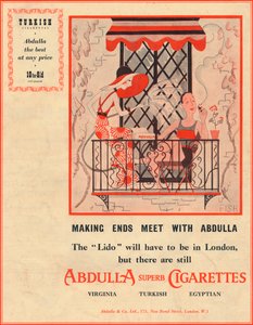 Making Ends Meet With Abdulla, 1940