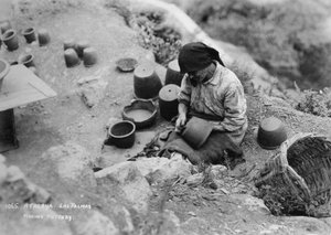 Making Pottery, Atalaya, Las Palmas, Gran Canaria, Canary Islands, Spain