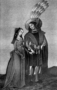 Male and Female Costume, Late 15th-Early 16th Century by Unbekannt