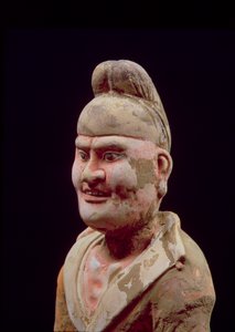 Man Travelling Along the Silk Route (detail) by Unbekannt