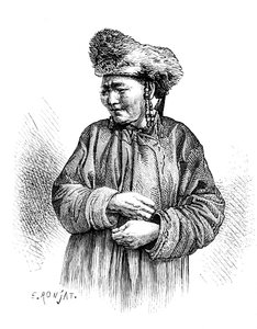 Manchu Woman by Unbekannt