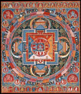 Mandala of Jnanadakini, late 14th century