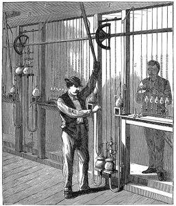 Manufacturing Electric Light Bulbs