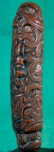 Maori Flute Koauau, New Zealand by Unbekannt