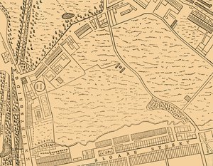 Map of Belgravia by Unbekannt