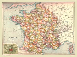 Map of France