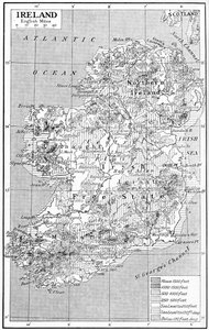 Map of Ireland