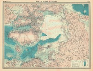 Map of the North Polar Regions