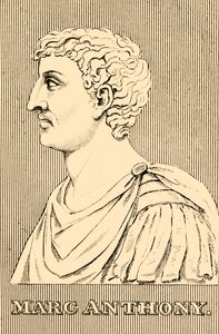 Marc Anthony, 83-30 BC, 1830 by Unbekannt