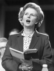 Margaret Thatcher, British Politician, circa 1980s by Unbekannt