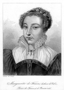 Marguerite of Valois, Queen of France by Unbekannt