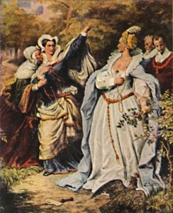 Maria Stuart and Elizabeth of England