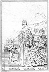 Marie Adelaide of Savoy, Duchess of Bourgogne by Unbekannt