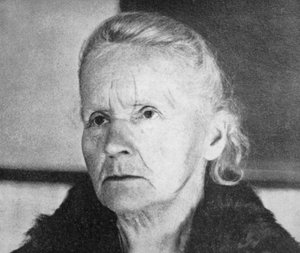 Marie Curie, Polish-born French physicist, 1931