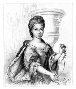 Marie Louise Elisabeth of Orleans by Unbekannt