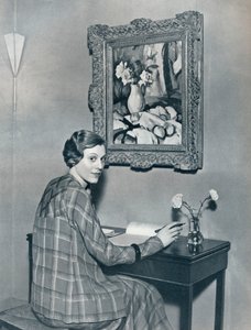 Marie Ney in her Flat, c. 1934