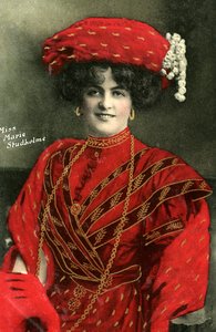 Marie Studholme, English actress, 1907 by Unbekannt