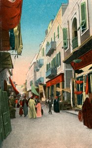 Market Street, Suez, Egypt, 20th century by Unbekannt