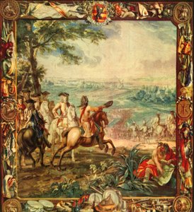 Marlborough at the Battle of Oudenarde, 1708