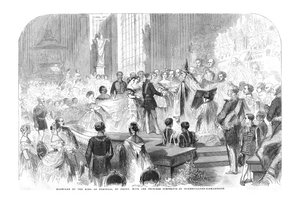 Marriage of the King of Portugal, by Proxy, with the Princess Stephanie