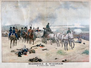 Marshal Massena at the Battle of Wagram, Austria, 5th-6th July 1809 by Unbekannt
