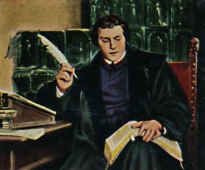 Martin Luther 1483-1546 - Painting by Thumann by Unbekannt