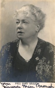 Mary Brough, English actress, 20th century