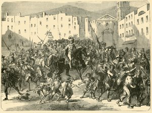 Masaniello Haranguing the Populace of Naples, 7 July 1647, 1890