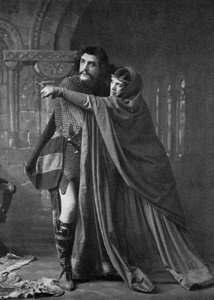 Matheson Lang 1879-1948 and Hutin Britton in Macbeth, 1911-1912
