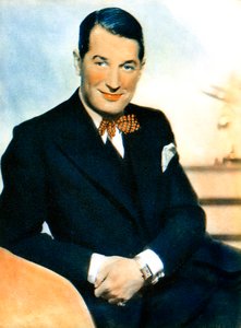 Maurice Chevalier, French actor and popular entertainer