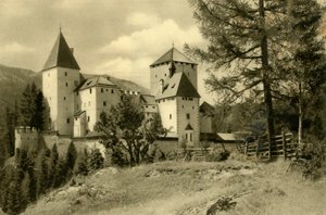 Mauterndorf Castle, Austria, c1935