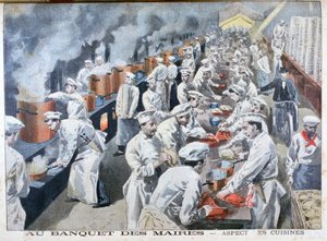 Mayors Banquet, Paris by Unbekannt