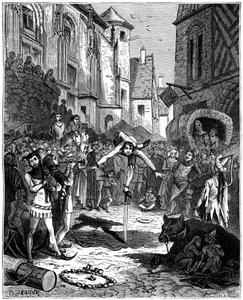 Medieval Acrobat and Street Entertainment