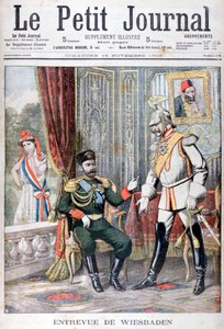 Meeting Between Tsar Nicholas II and Kaiser Wilhelm II, Wiesbaden, Germany