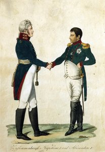 Meeting of Napoleon and Alexander I, 1808