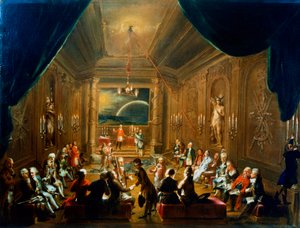 Meeting of the Masonic Lodge, Vienna by Unbekannt