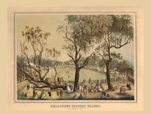 Melbourne Cricket Ground, 1st January 1864