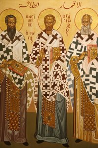 Melkite Icon: Doctors of the Church