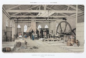 Metals, Zinc Rolling-Mill, St Louis, near Bray, France by Unbekannt