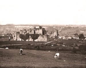 Middleham Castle, Yorkshire, 1894