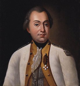 Mikhail Kutuzov in the uniform of the Lugansk Pikineer Regiment, 1788, 19th century by Unbekannt