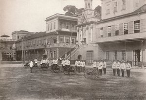Military Police: A Machine Gun Section, 1914 by Unbekannt